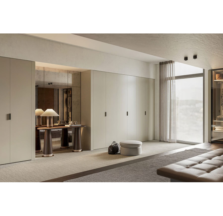 Консоль напольная VIVIENNE CONSOLE BLACK Anthracite walnut veneer BLKT 150X45X80 СМ. (NRM05865)