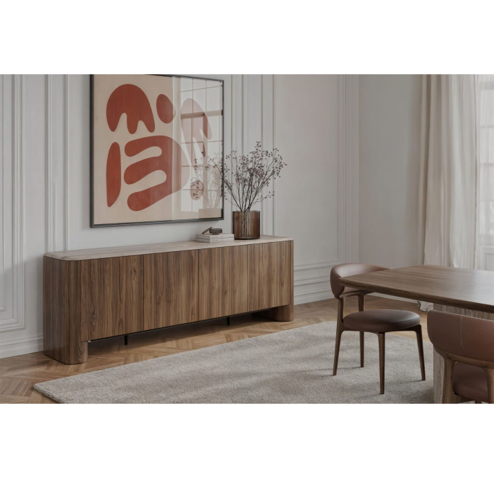 Комод AGATE CONSOLE WALNUT WALNUT AMERICAN WALNUT 240X52X79 СМ. (NRM05883)
