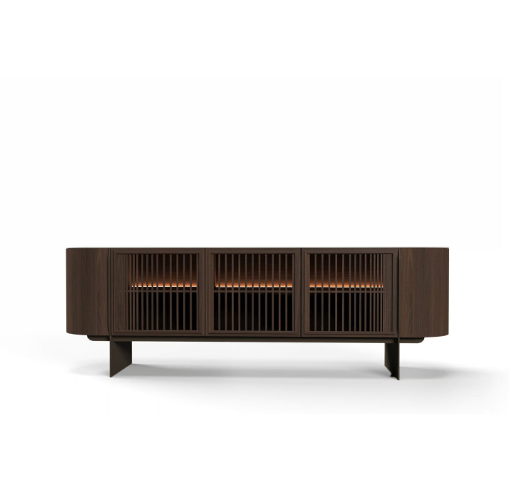 Комод OXFORD SIDEBOARD AMERICAN WALNUT REVE DE REY PERLA AMERICAN WALNUT 240X51X78 СМ. (NRM05885)
