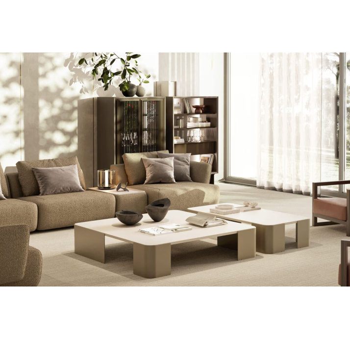 Комод OXFORD BUFFET AMERICAN WALNUT WALNUT GLASS 103X50X160 СМ. (NRM05898)