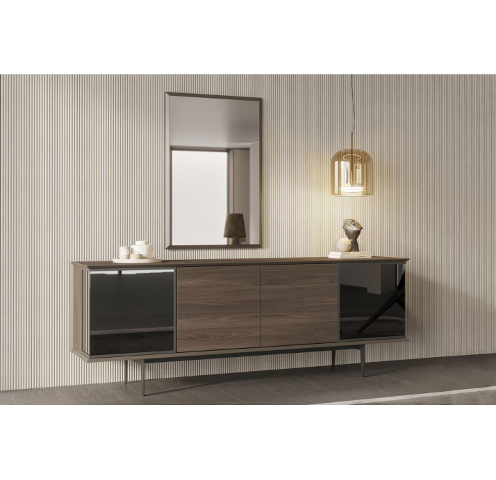 Комод ARAGON SIDEBOARD AMERICAN WALNUT WALNUT AMERICAN WALNUT 222X52X80 СМ. (NRM05897)