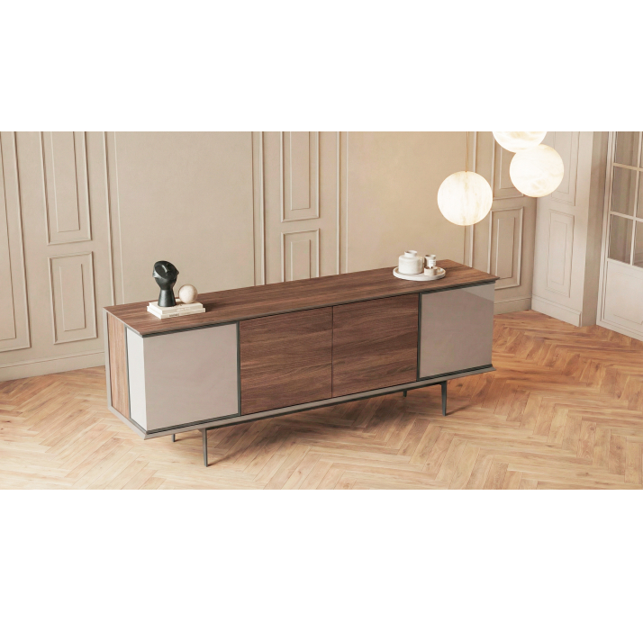 Комод ARAGON SIDEBOARD AMERICAN WALNUT WALNUT AMERICAN WALNUT 222X52X80 СМ. (NRM05897)