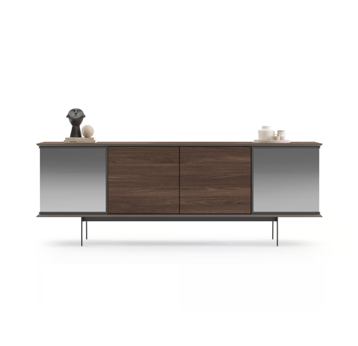 Комод ARAGON SIDEBOARD AMERICAN WALNUT WALNUT AMERICAN WALNUT 222X52X80 СМ. (NRM05897)