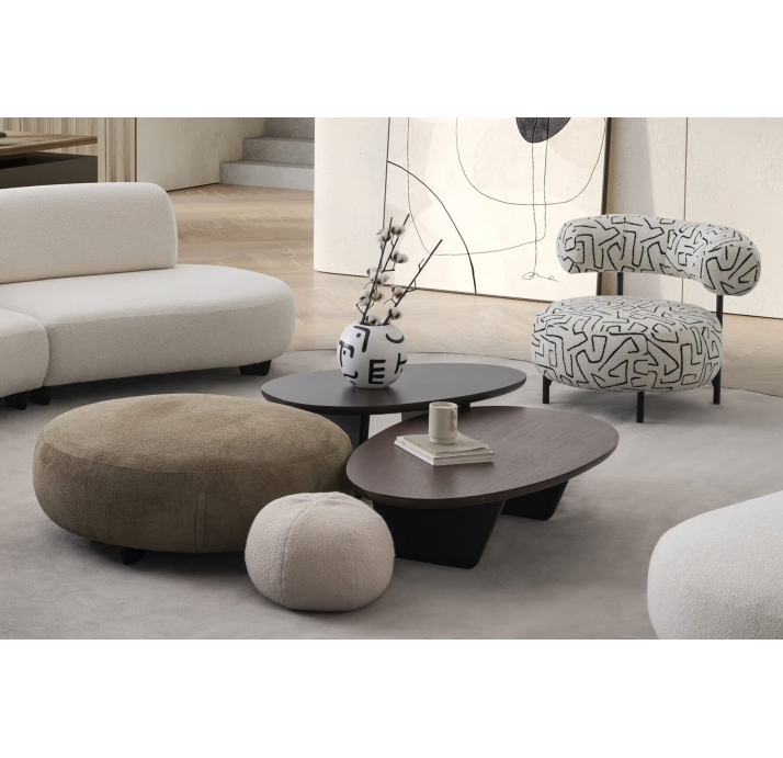 Пуф VIDI VICI POUF 108X108X42 см. MEGASOFT M058 (NRM05908)