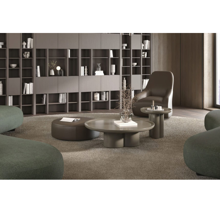 Пуф CHELSEA POUF 80X80X27 см. MEGASOFT M058 (NRM05927)