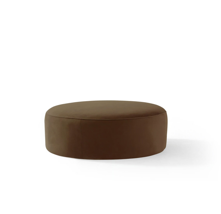 Пуф CHELSEA POUF 80X80X27 см. MEGASOFT M058 (NRM05927)