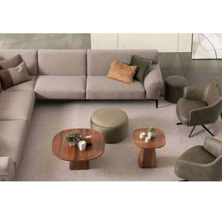 Пуф CHELSEA POUF 42X42X39 см. OVER PLAIN 1950-04 (NRM05954)