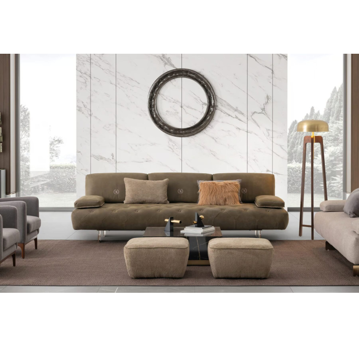 Пуф DORIA POUF 58X58X32 см. PLAINFRY 15497-104 (NRM05947)