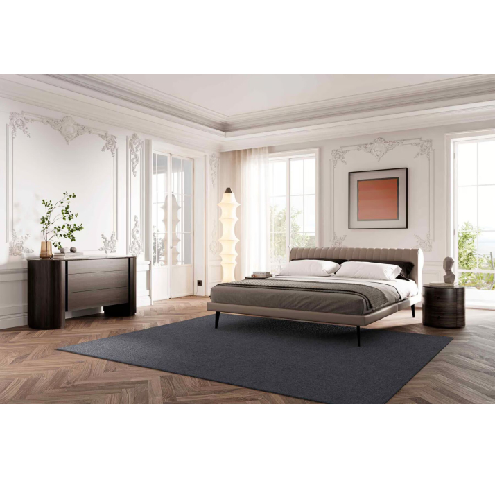 Комод MAYA DRESSER WALNUT GREY MARBLE AMERICAN WALNUT 152X57X81 СМ. (NRM06027)