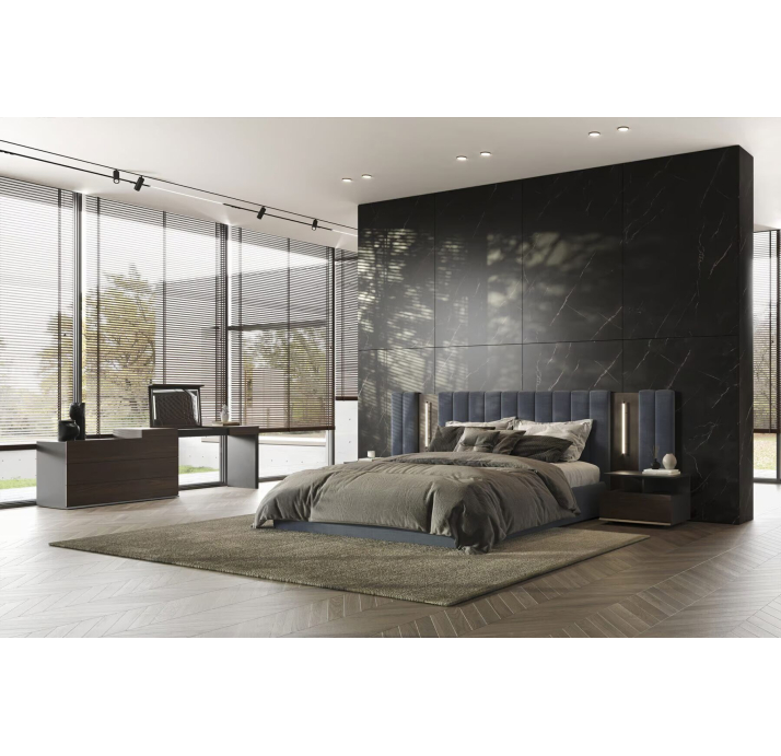 Туалетный столик ARGENTA DRESSER AMERICAN WALNUT BROWN  228X48X77 СМ. (NRM06034)