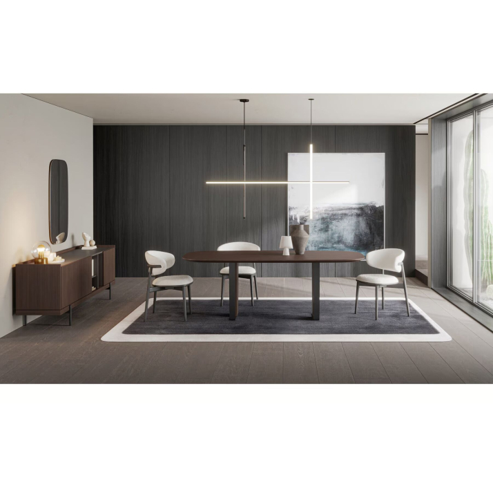 Стол обеденный GENOVA DINING TABLE AMERICAN WALNUT AMERICAN WALNUT  220X103X76 СМ. (NRM06083)