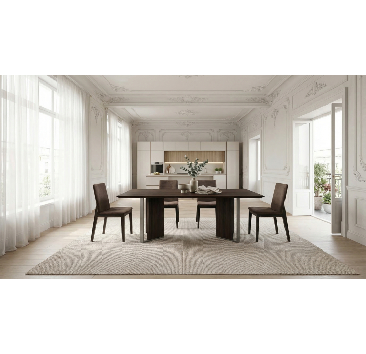 Стол обеденный ORIT DINING TABLE AMERICAN WALNUT AMERICAN WALNUT  240X103X75 СМ. (NRM06092)