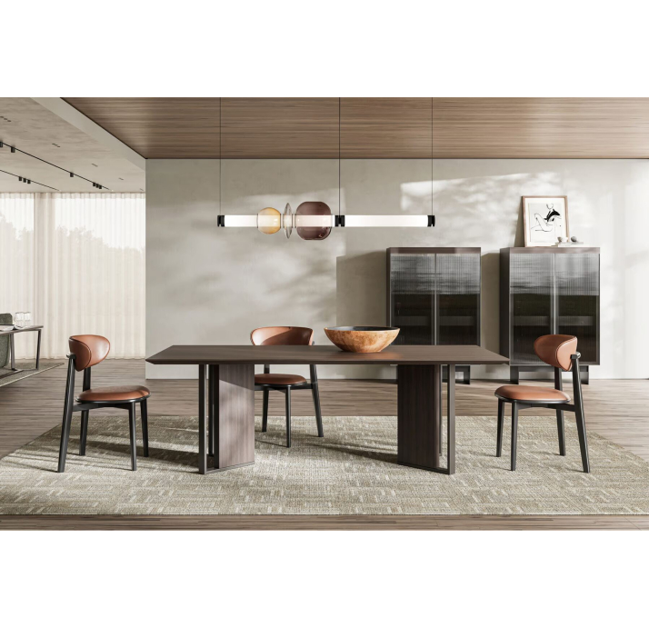 Стол обеденный ORIT DINING TABLE AMERICAN WALNUT AMERICAN WALNUT  206X103X75 СМ. (NRM06091)