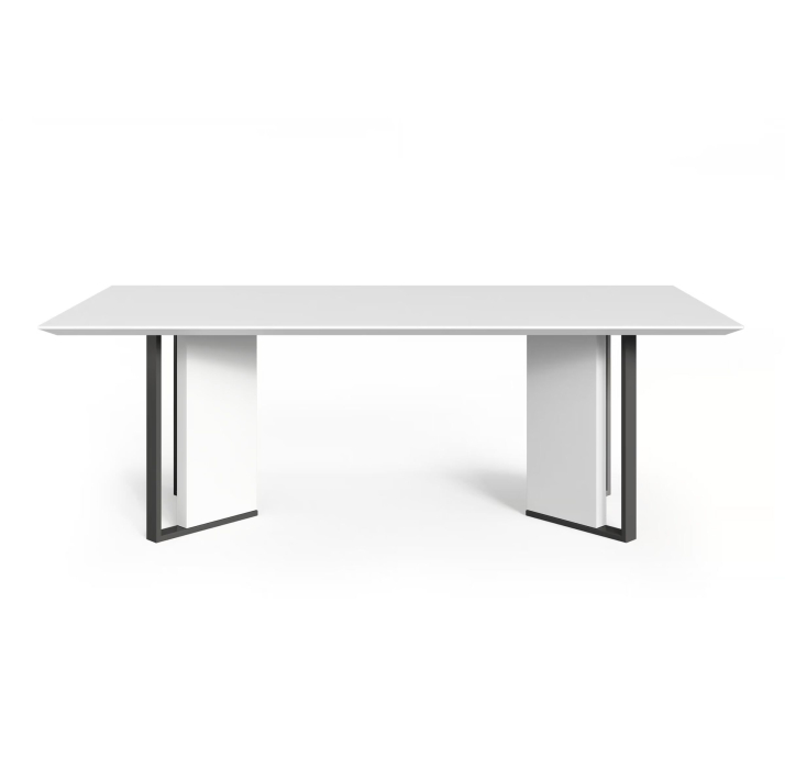 Стол обеденный ORIT DINING TABLE WHITE WHITE  206X103X75 СМ. (NRM06089)