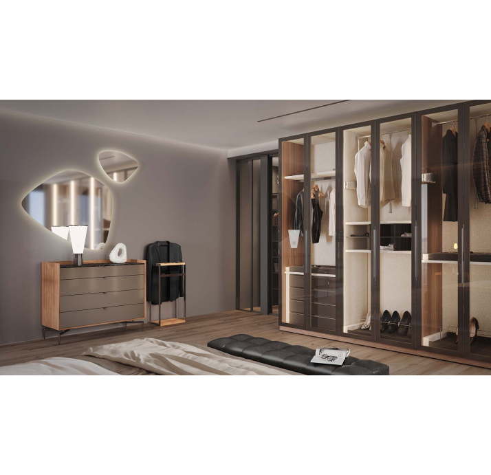 Комод MEST DRESSER Natural walnut Natural walnut Matte LK17 Brown 112X48X91 СМ. (FUG00262)