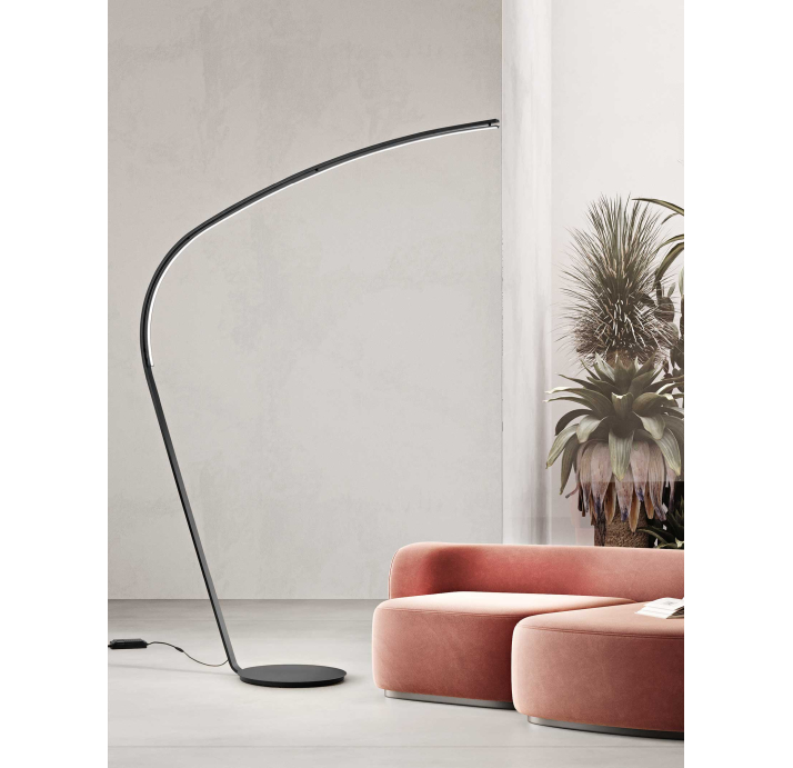 Торшер STYLE FLOOR LAMP NERO NERO 137,5X40X217 СМ. (NRM06120)