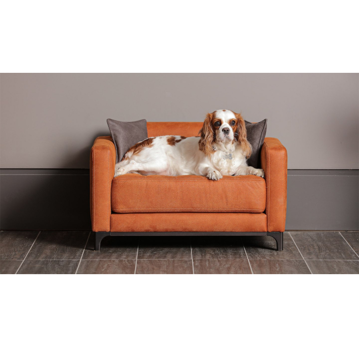 Диван DOST MINI B44-58-44B/VILYA VL1117/Твердый/copper electrostatic/