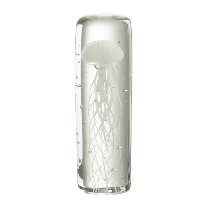 Статуэтка настольная JELLYFISH DECOR OBJECT 6X6X18,5 СМ. (NRM06151)