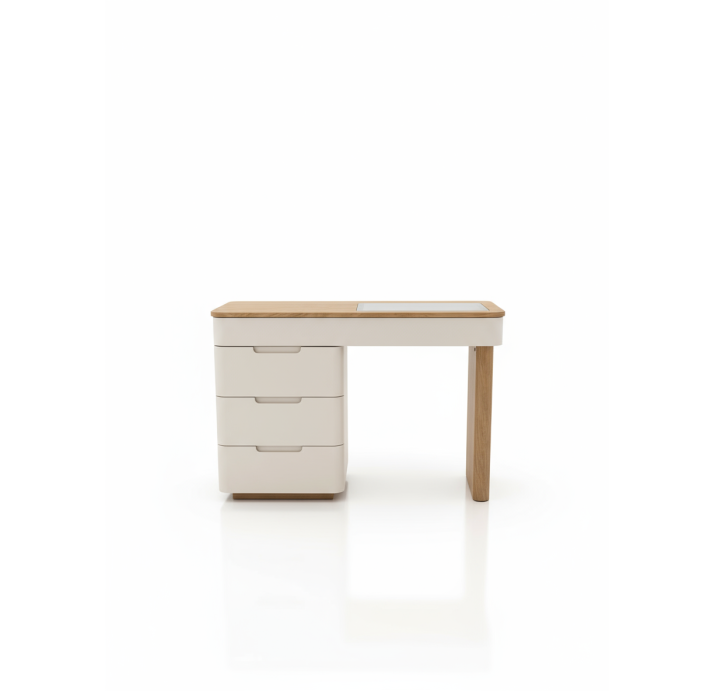 Туалетный столик MATILDA DRESSER WALNUT AMERICAN WALNUT CREAM 121X46X81 СМ. (NRM06193)