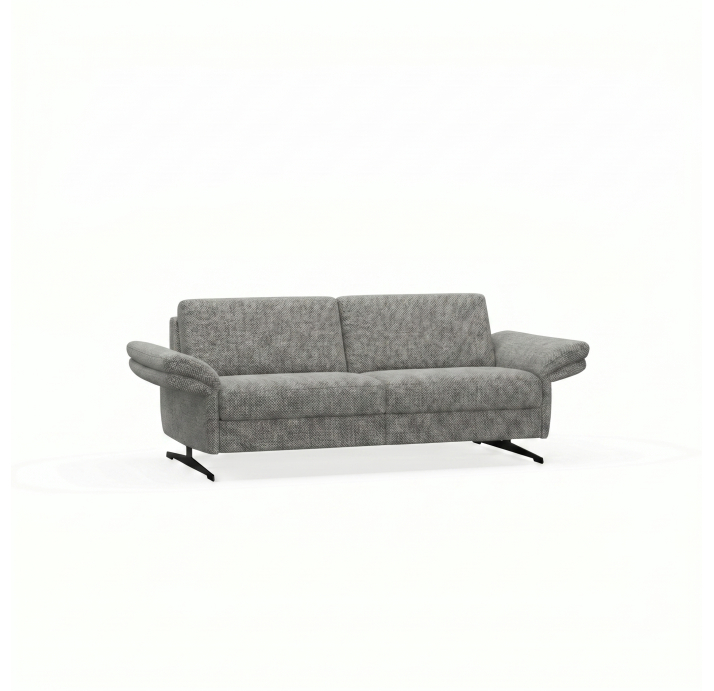 Диван PIANO B93-220-93B/54/AMIRI CARBON/BULTEX/01 BLACK/