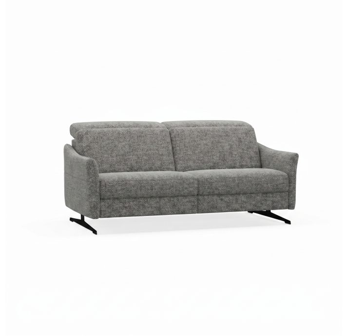 Диван PIANO B100-220-100B/54/AMIRI CARBON/BULTEX/01 BLACK/E,E,R