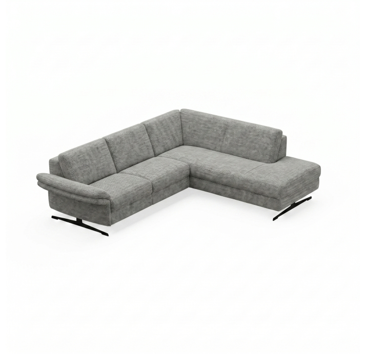 Диван PIANO B100-300-160S/54/AMIRI CARBON/BULTEX/01 BLACK/