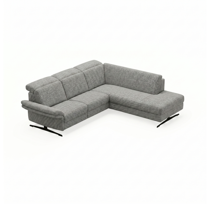 Диван PIANO B100-300-160S/54/AMIRI CARBON/BULTEX/01 BLACK/E,E,E
