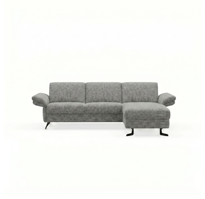 Диван PIANO B100-300-160L/54/AMIRI CARBON/BULTEX/01 BLACK/