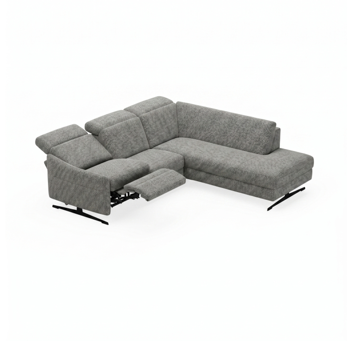 Диван PIANO B100-300-160S/54/AMIRI CARBON/BULTEX/01 BLACK/E,E,E,R