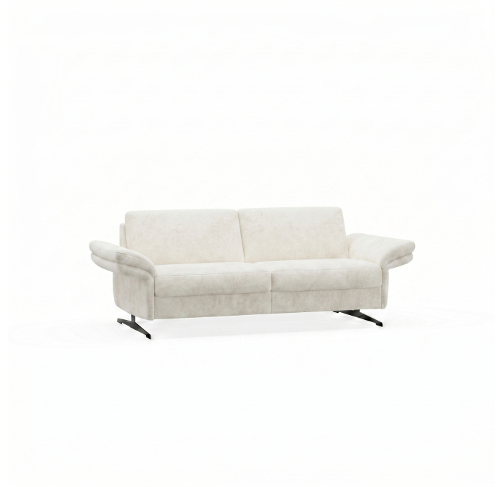 Диван PIANO B93-220-93B/54/VIVA OFFWHITE/BULTEX/01 BLACK/