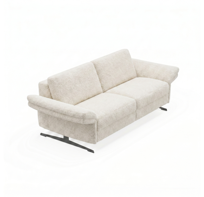 Диван PIANO B93-220-93B/54/VIVA OFFWHITE/BULTEX/01 BLACK/