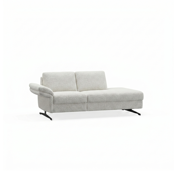 Диван PIANO B93-220-93T/54/VIVA OFFWHITE/BULTEX/01 BLACK/