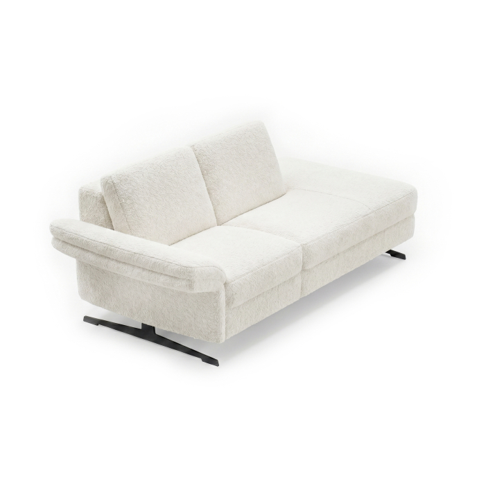 Диван PIANO B93-220-93T/54/VIVA OFFWHITE/BULTEX/01 BLACK/
