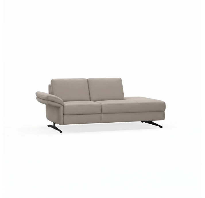 Диван PIANO B93-220-93T/54/MONTANA PERLE/BULTEX/01 BLACK/