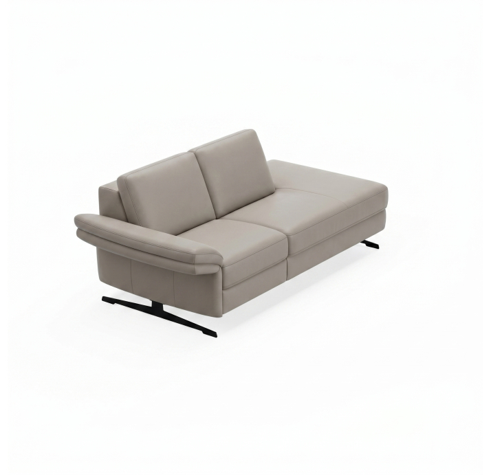 Диван PIANO B93-220-93T/54/MONTANA PERLE/BULTEX/01 BLACK/