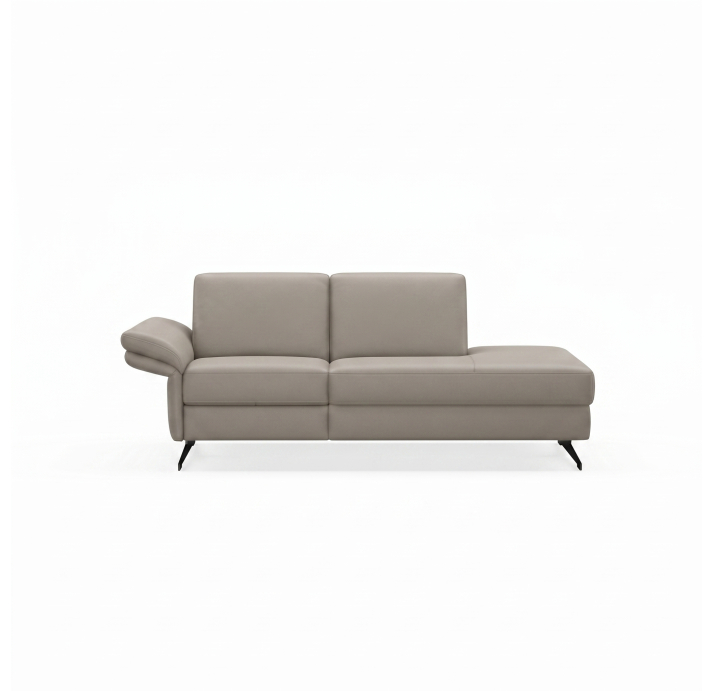 Диван PIANO B93-220-93T/54/MONTANA PERLE/BULTEX/01 BLACK/