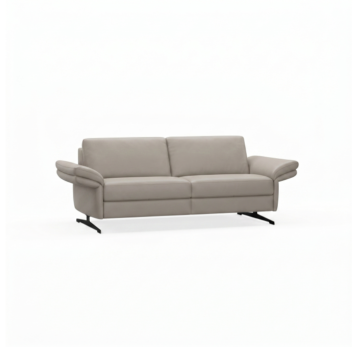 Диван PIANO B93-220-93B/54/MONTANA PERLE/BULTEX/01 BLACK/