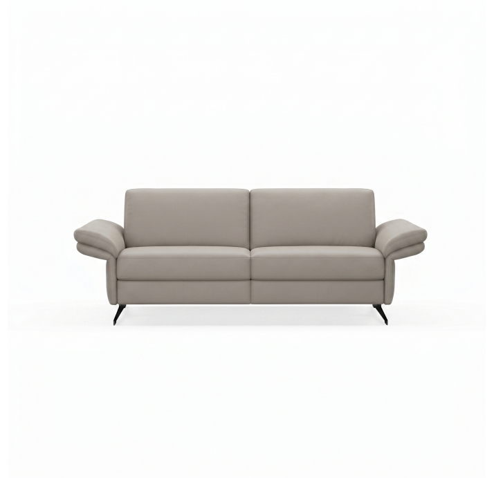 Диван PIANO B93-220-93B/54/MONTANA PERLE/BULTEX/01 BLACK/