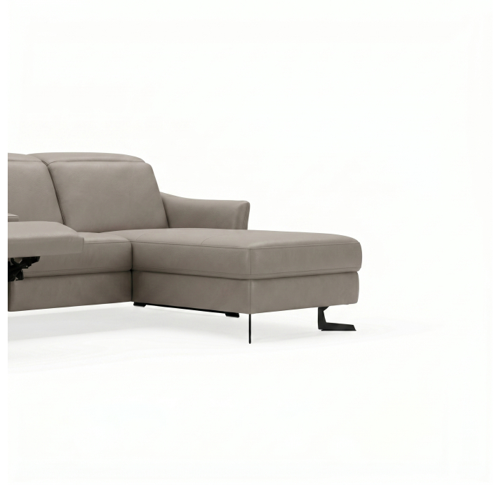 Диван PIANO B100-300-160L/54/M/MONTANA PERLE/BULTEX/01 BLACK/E,E,E,R