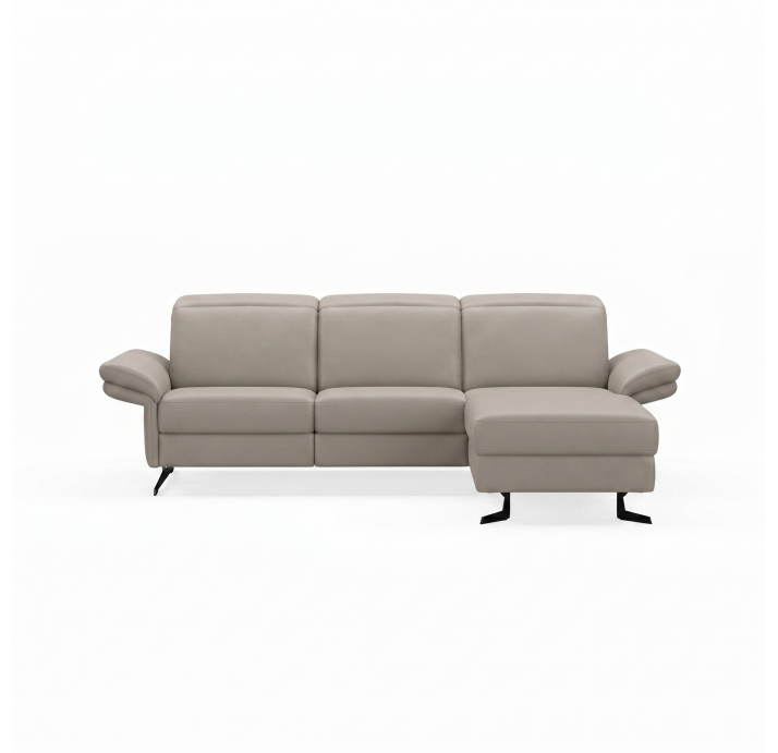 Диван PIANO B100-300-160L/54/M/MONTANA PERLE/BULTEX/01 BLACK/E,E,E