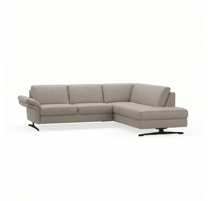 Диван PIANO B100-300-160S/54/M/MONTANA PERLE/BULTEX/01 BLACK/