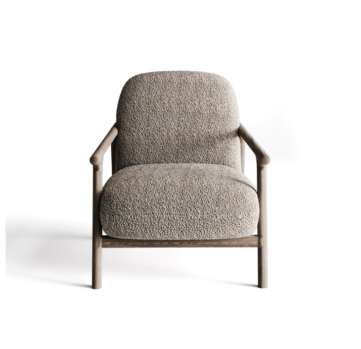 Кресло MODENA 71/NEW YANKI 55-14/Массив ясеня/