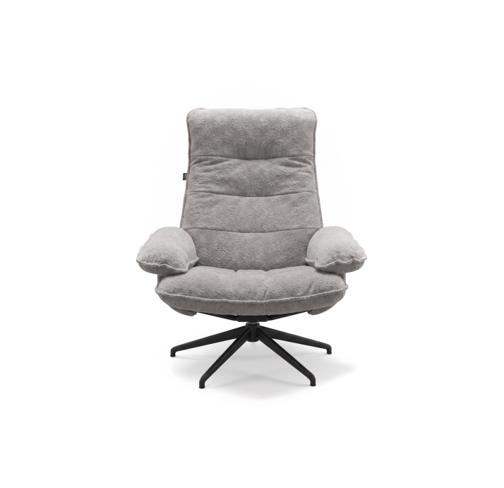 Кресло Yoga Prince BB/VIVA SILVER/P752 (Black)/