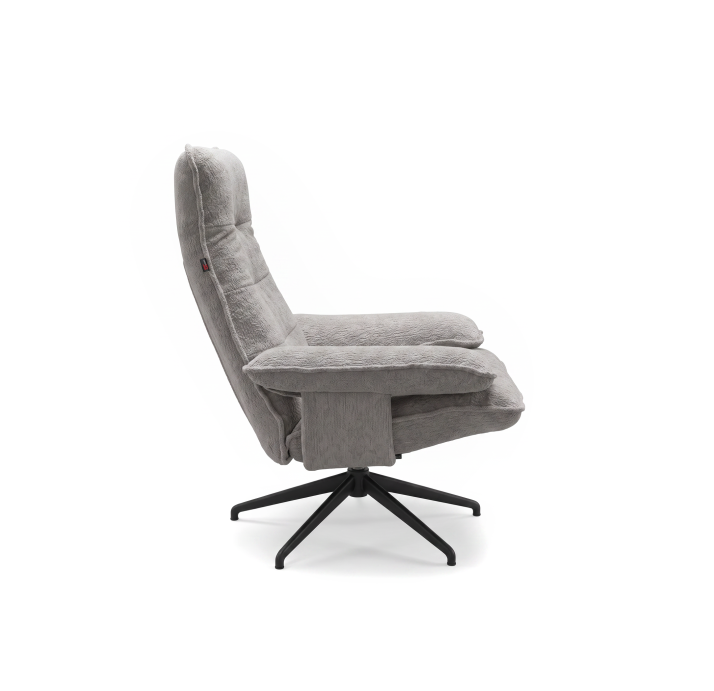 Кресло Yoga Prince BB/VIVA SILVER/P752 (Black)/