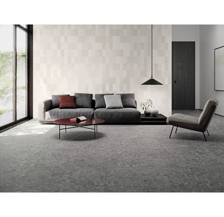 Керамогранит GALDANA ANTHRACITE FLAMED AS 90X90X10 Поверхность: Матовая (NCR02872)