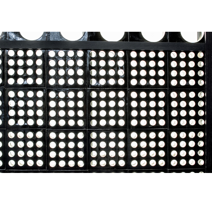 Экструдированная терракота MATILDA 16 BLACK 20X20X70 Поверхность: Матовая (NCR03057)