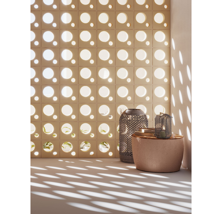 Экструдированная терракота MATILDA 2 NATURAL 20X20X70 Поверхность: Матовая (NCR03060)