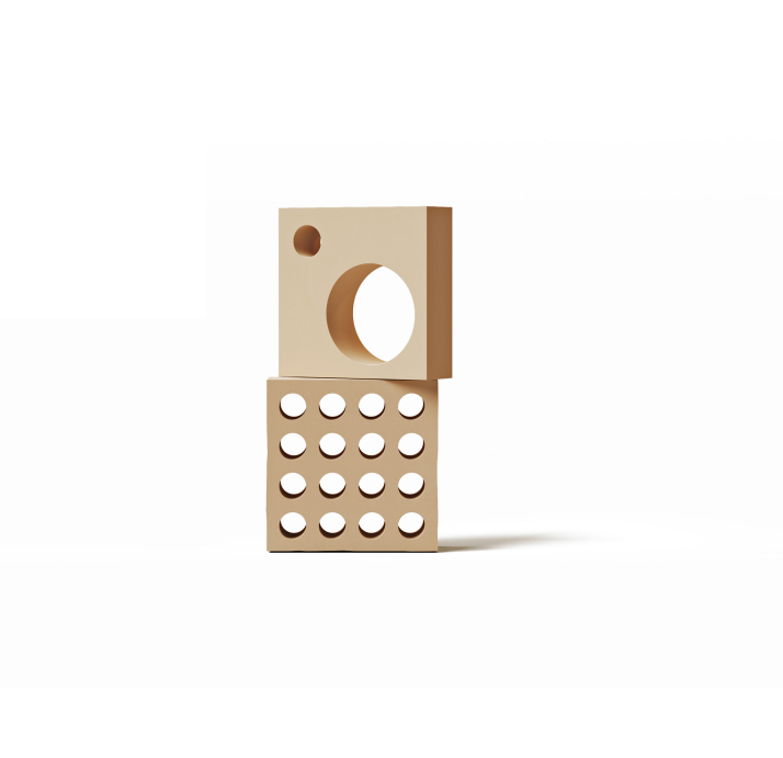 Экструдированная терракота MATILDA 2 NATURAL 20X20X70 Поверхность: Матовая (NCR03060)