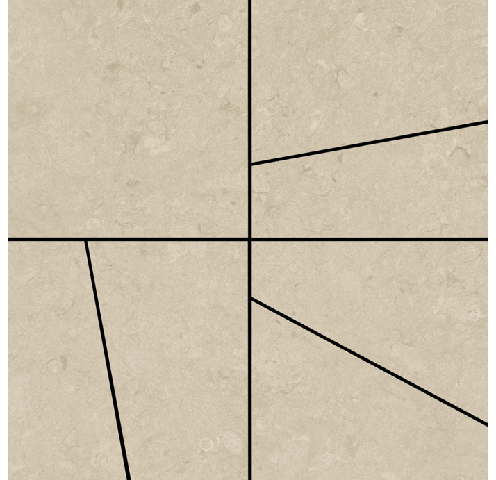 Керамическая мозаика TIFFANY BEIGE ORIGAMI MOS 30X30X10 Поверхность: Матовая (NCR03193)