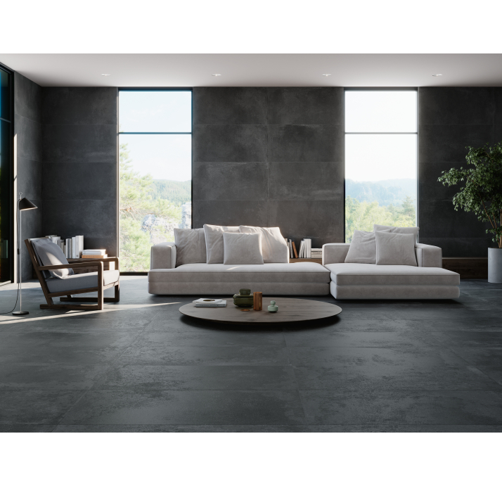 Керамогранит FE BLACK 60X120X10 Поверхность: Матовая (NCR02758)